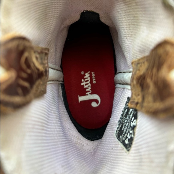 Woman’s- Sale🌹🌹Justin Gypsy Cowboy Boots 8 1/2 - Picture 6 of 7